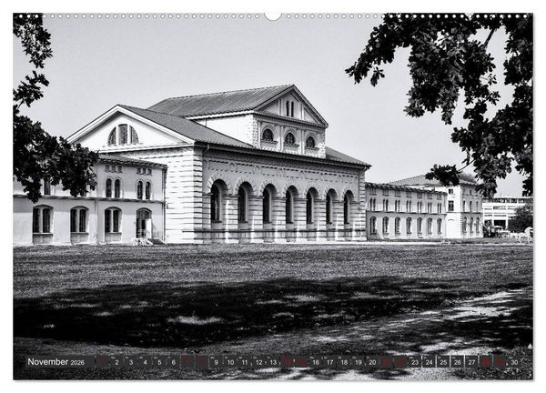 Produktbild: Ein Blick auf Schwerin (Wandkalender 2026 DIN A2 quer), CALVENDO Monatskalender