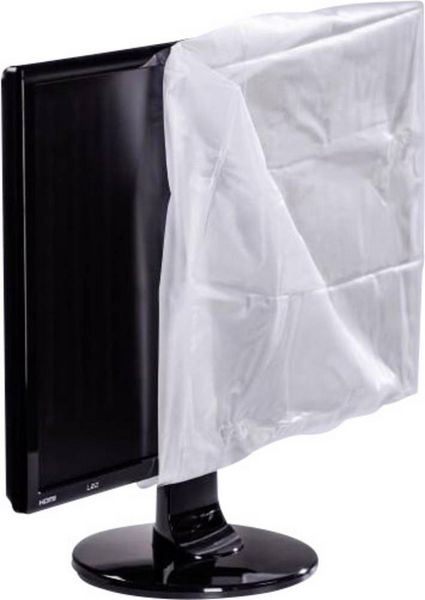 Produktbild: Hama 00113817 Staubschutzhaube Monitor Transparent (L x B x H) 620 x 80 x 440mm