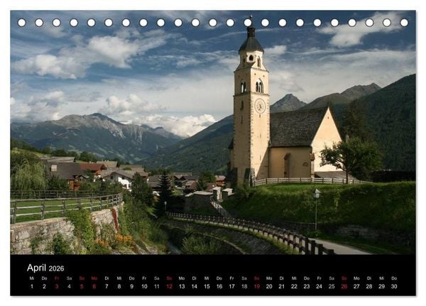 Produktbild: Osttiroler Impressionen (Tischkalender 2026 DIN A5 quer), CALVENDO Monatskalender