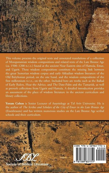 Produktbild: Wisdom from the Late Bronze Age