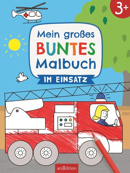 Produktbild: Mein gro&szlig;es buntes Malbuch &ndash; Im Einsatz