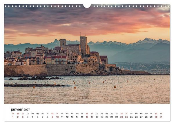 Produktbild: Enivrante C&ocirc;te d'Azur (Calendrier mural 2027 DIN A3 vertical), CALVENDO calendrier mensuel