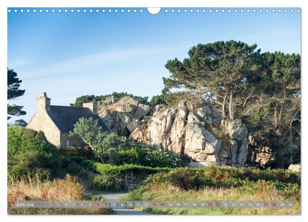 Produktbild: Momente einer Reise - Bretagne (Wandkalender 2026 DIN A3 quer), CALVENDO Monatskalender