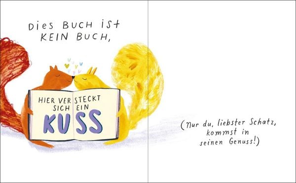 Produktbild: Dies Buch ist kein Buch, hier versteckt sich ein Kuss