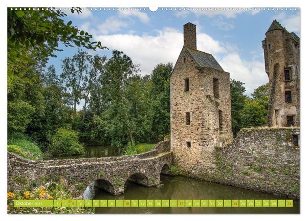 Produktbild: Quer durch die Normandie (Wandkalender 2027 DIN A2 quer), CALVENDO Monatskalender