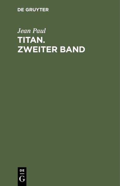Produktbild: Titan. Zweiter Band