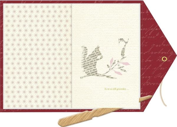 Produktbild: Brief-Adventskalenderbuch &ndash; Advent mit Ringelnatz