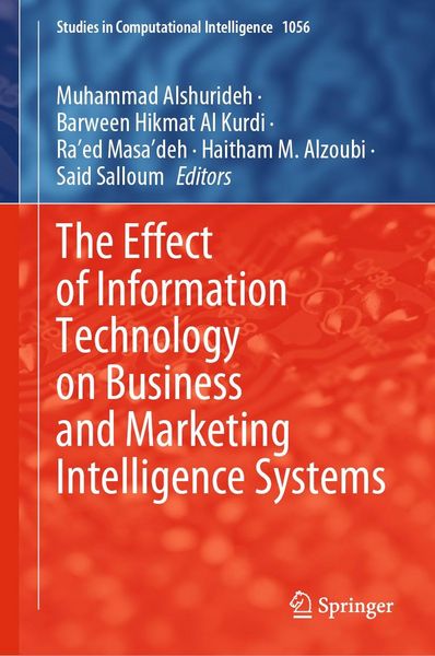 Produktbild: The Effect of Information Technology on Business and Marketing Intelligence Systems