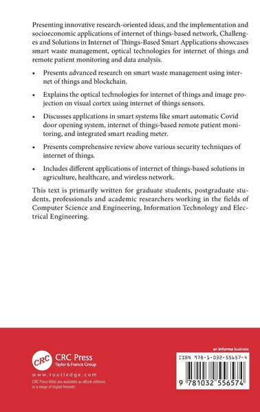 Produktbild: Challenges and Solutions in Internet of Things-Based Smart Applications