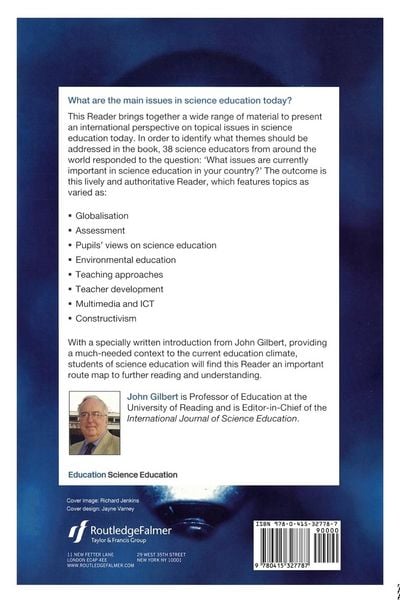 Produktbild: The Routledgefalmer Reader in Science Education
