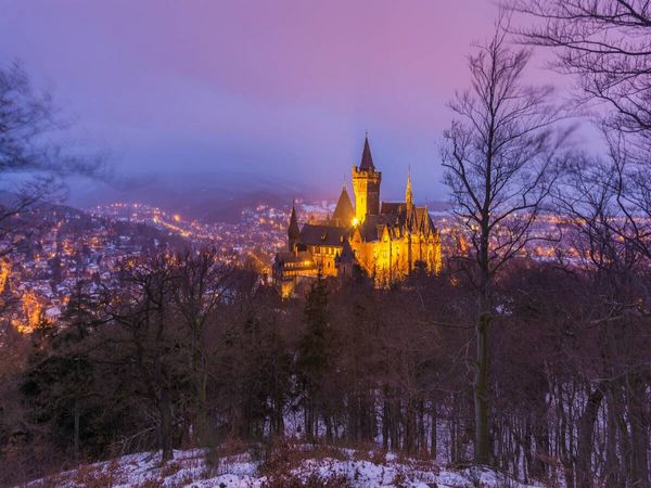 Produktbild: CALVENDO Puzzle Schloss in Wernigerode | 1000 Teile Lege-Gr&ouml;&szlig;e 64x48cm Foto-Puzzle f&uuml;r gl&uuml;ckliche Stunden