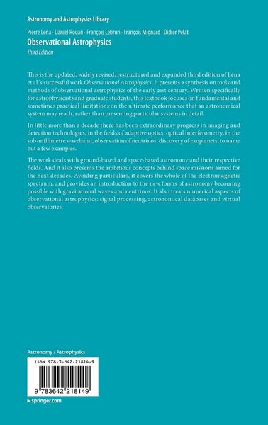 Produktbild: Observational Astrophysics
