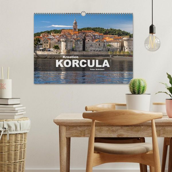 Produktbild: Kroatien - Korcula (Wandkalender 2026 DIN A3 quer), CALVENDO Monatskalender