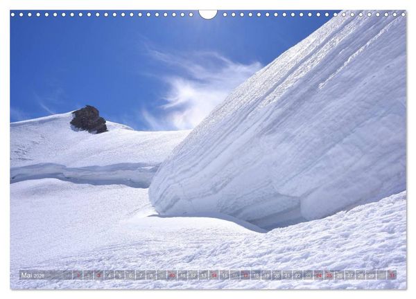 Produktbild: Monte Rosa (Wandkalender 2026 DIN A3 quer), CALVENDO Monatskalender
