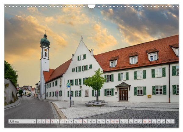 Produktbild: Dillingen an der Donau Impressionen (Wandkalender 2026 DIN A3 quer), CALVENDO Monatskalender