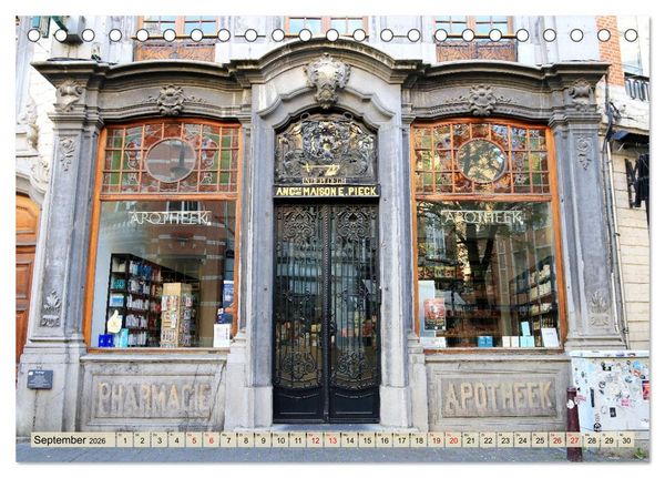 Produktbild: Bezauberndes L&ouml;wen in Belgien (Tischkalender 2026 DIN A5 quer), CALVENDO Monatskalender