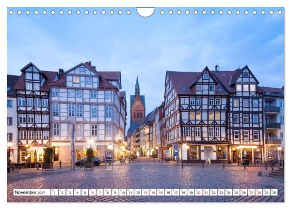 Produktbild: Hannover - Momente einer Reise (Wandkalender 2027 DIN A4 quer), CALVENDO Monatskalender