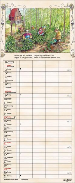 Produktbild: Bauernkalender 2027