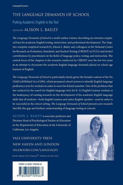 Produktbild: The Language Demands of School