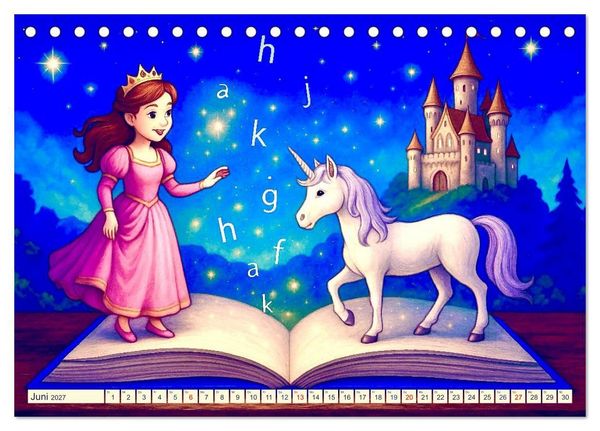 Produktbild: B&uuml;cher er&ouml;ffnen Welten (Tischkalender 2027 DIN A5 quer), CALVENDO Monatskalender