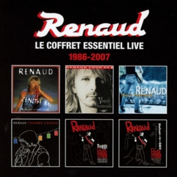 Live 1986-2007 (Boxset) - Renaud, CD