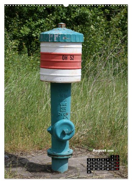 Produktbild: Nostalgie Hydranten (hochwertiger Premium Wandkalender 2026 DIN A2 hoch), Kunstdruck in Hochglanz