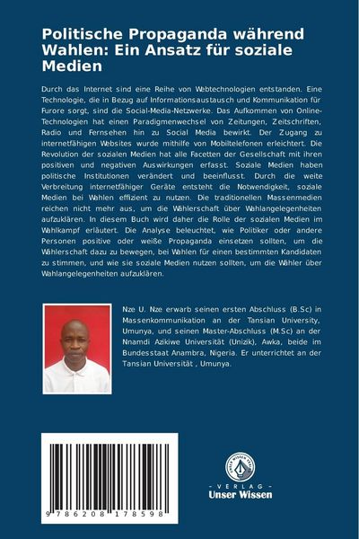 Produktbild: Politische Propaganda w&auml;hrend Wahlen: Ein Ansatz f&uuml;r soziale Medien