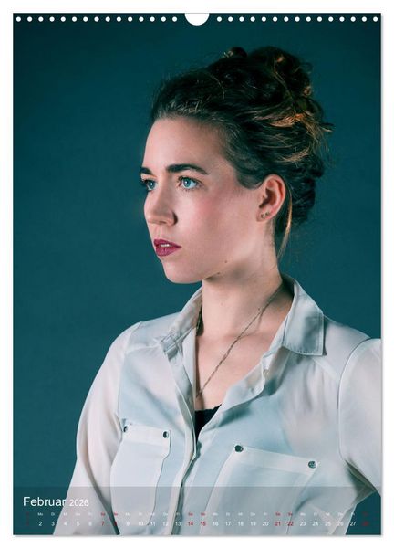 Produktbild: Beauty Faces - Photos by Michael Allmaier (Wandkalender 2026 DIN A3 hoch), CALVENDO Monatskalender