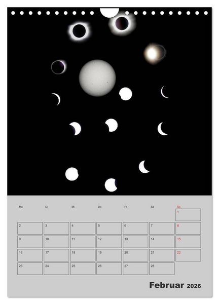 Produktbild: Wunderbares Universum (Wandkalender 2026 DIN A4 hoch), CALVENDO Monatskalender