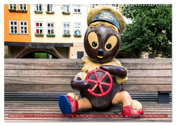 Produktbild: Landeshauptstadt Erfurt - Reise durch das sch&ouml;ne Th&uuml;ringen (Wandkalender 2026 DIN A2 quer), CALVENDO Monatskalender