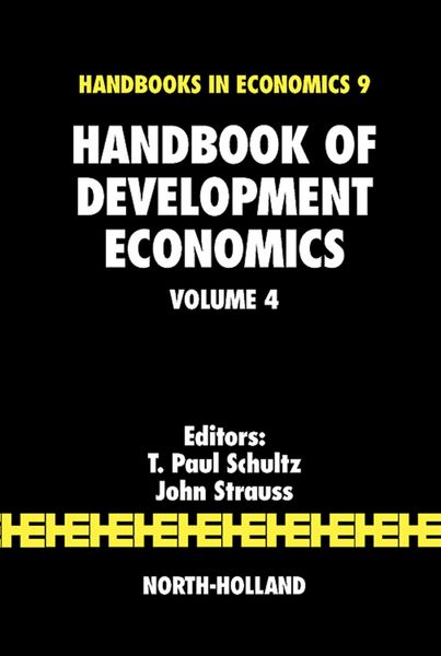 Produktbild: Handbook of Development Economics