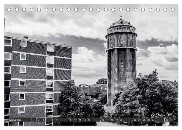 Produktbild: Ein Blick auf Nienburg an der Weser (Tischkalender 2026 DIN A5 quer), CALVENDO Monatskalender