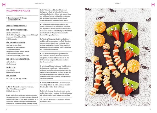 Produktbild: Partyrezepte von A&ndash;Z