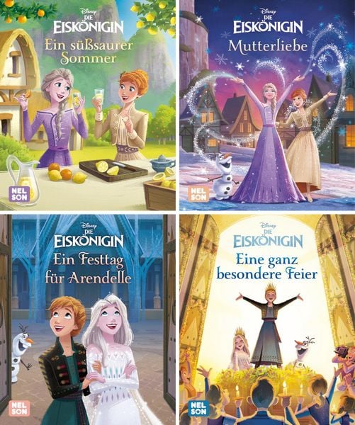 Produktbild: Nelson Mini-B&uuml;cher: 4er Disney Die Eisk&ouml;nigin 21-24