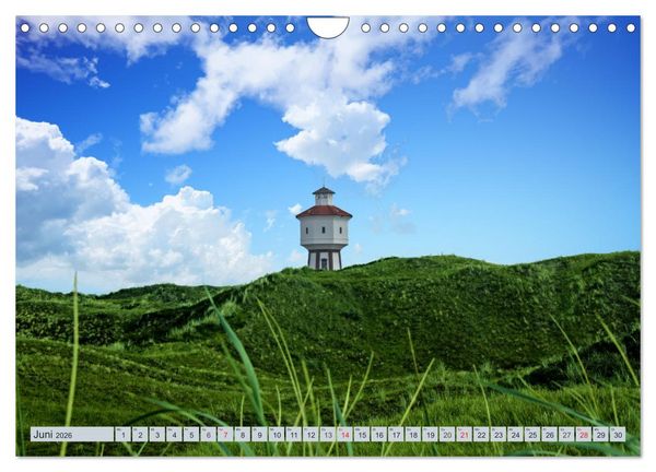Produktbild: Langeoog - Natur Pur (Wandkalender 2026 DIN A4 quer), CALVENDO Monatskalender