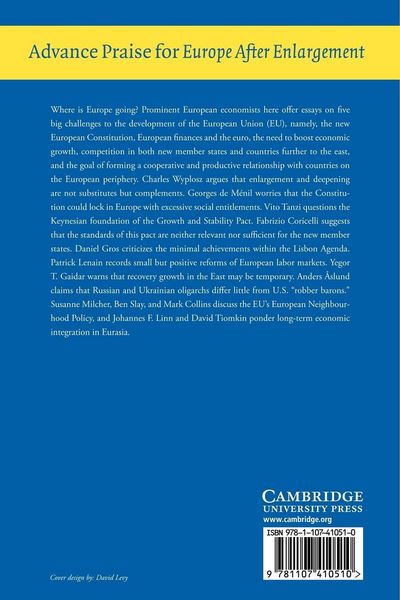 Produktbild: Europe After Enlargement
