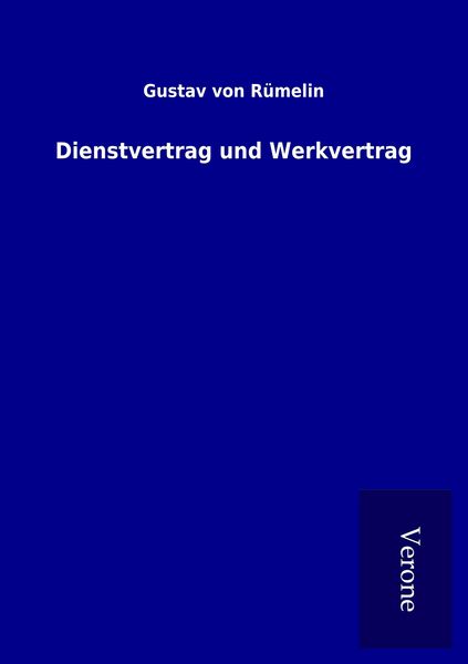 Produktbild: Dienstvertrag und Werkvertrag