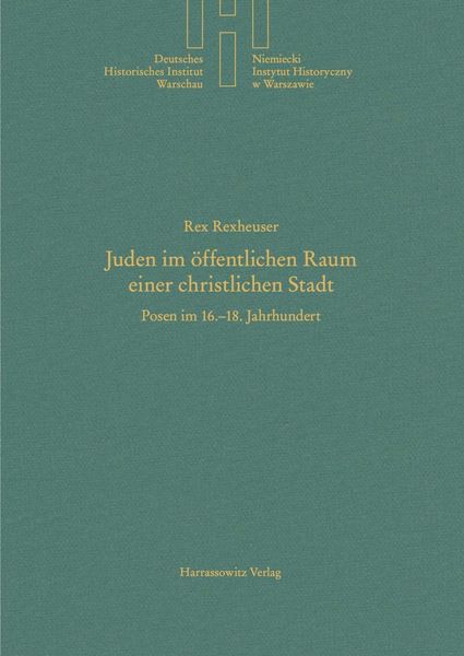Produktbild: Juden im &ouml;ffentlichen Raum einer christlichen Stadt