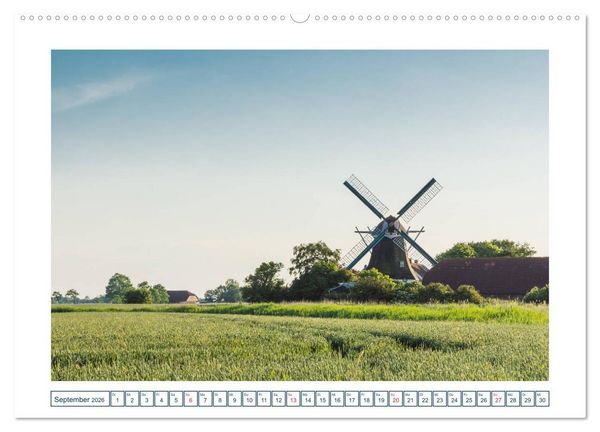 Produktbild: Traumhaftes Ostfriesland (Wandkalender 2026 DIN A2 quer), CALVENDO Monatskalender