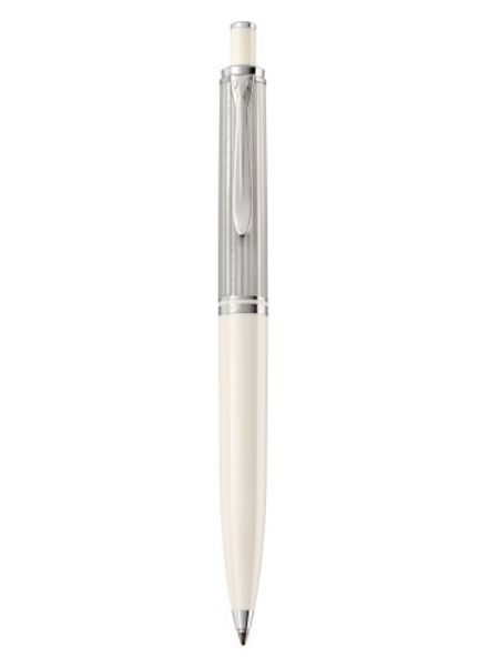 Pelikan Kugelschreiber Souverän® K405, Druckmechanik, Silber-Weiß