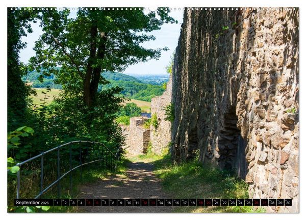 Produktbild: Blankenberg Burg und Stadt (Wandkalender 2026 DIN A2 quer), CALVENDO Monatskalender