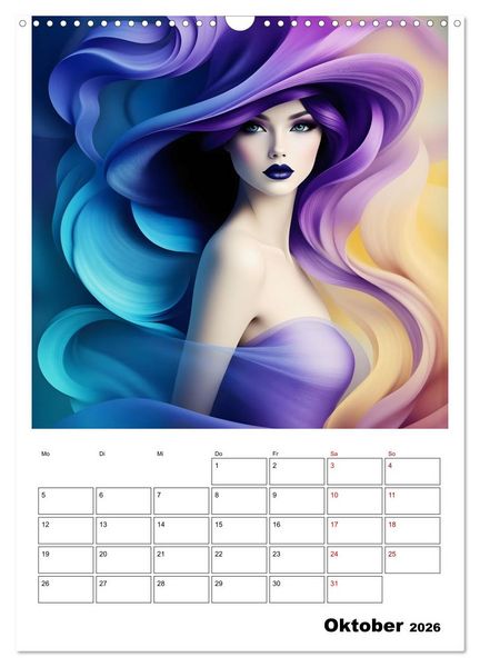 Produktbild: Hinrei&szlig;ende Portraits (Wandkalender 2026 DIN A3 hoch), CALVENDO Monatskalender