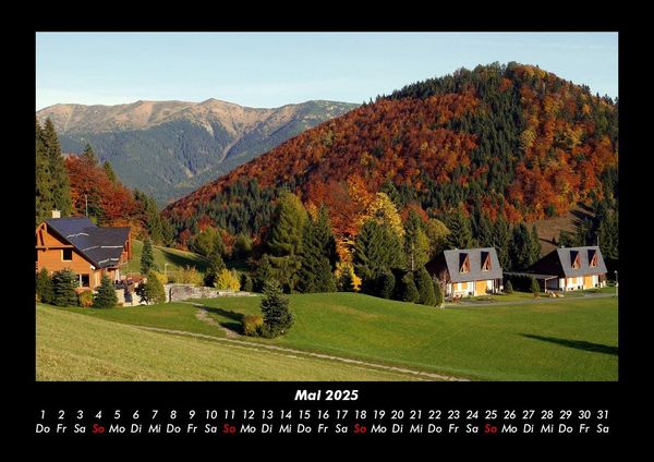 Produktbild: Landschaftskalender 2025 Fotokalender DIN A3