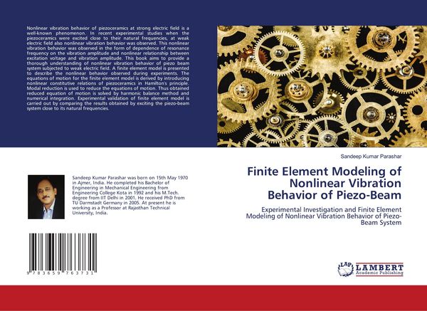Produktbild: Finite Element Modeling of Nonlinear Vibration Behavior of Piezo-Beam