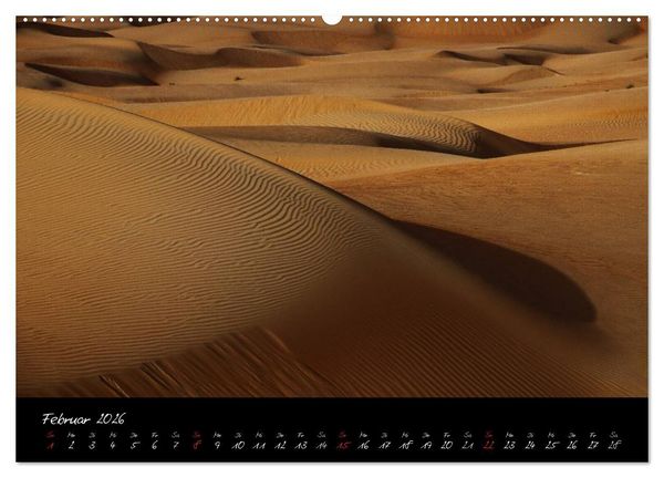 Produktbild: Farben der W&uuml;ste (Wandkalender 2026 DIN A2 quer), CALVENDO Monatskalender