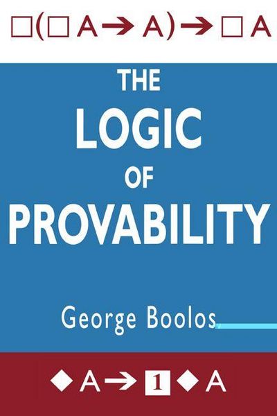 Produktbild: The Logic of Provability