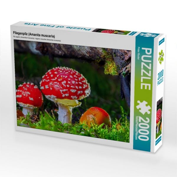 Produktbild: CALVENDO Puzzle Fliegenpilz (Amanita muscaria) 2000 Teile Lege-Gr&ouml;&szlig;e 900 x 670 cm Foto-Puzzle Bild von Peter Roder