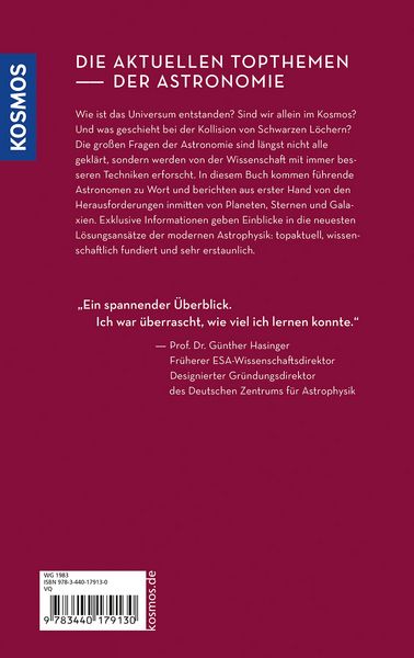 Produktbild: Die 42 gr&ouml;&szlig;ten R&auml;tsel der Astronomie