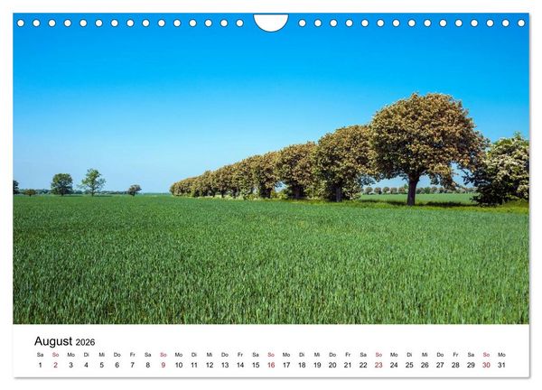 Produktbild: Fehmarn - "fe mer" nat&uuml;rlich "am Meer gelegen" (Wandkalender 2026 DIN A4 quer), CALVENDO Monatskalender