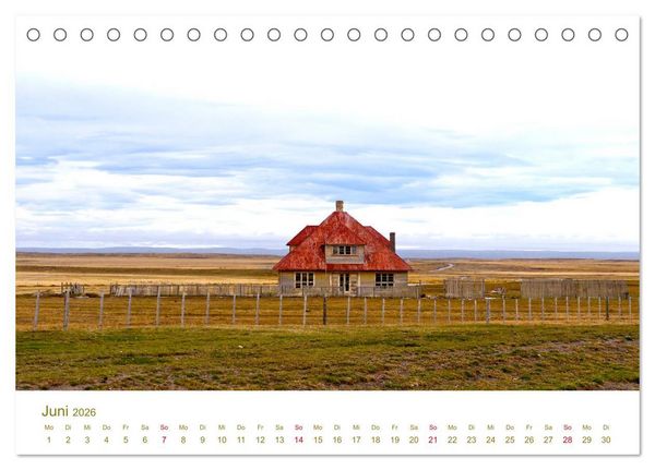 Produktbild: Weites Argentinien (Tischkalender 2026 DIN A5 quer), CALVENDO Monatskalender